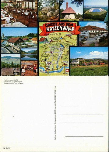Ansichtskarte rickenbach - ansichtskarte,