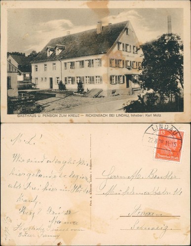 Ansichtskarte rickenbach - ansichtskarte,