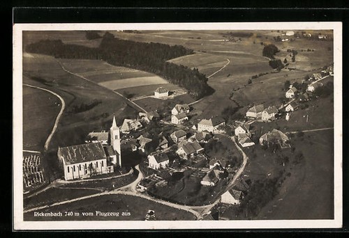 Rickenbach gesamtansicht vom - rickenbach,,