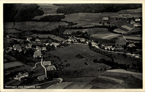 Hottingen rickenbach im - ak,